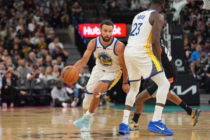 Steph Curry goes off again, scores 49 to get best of Wemby, Spurs