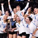 Who will win the volleyball national championship with Nebraska out?