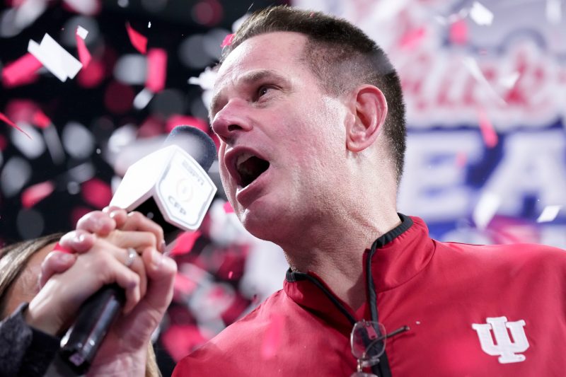 Don’t say this word. Not after Curt Cignetti’s success at Indiana